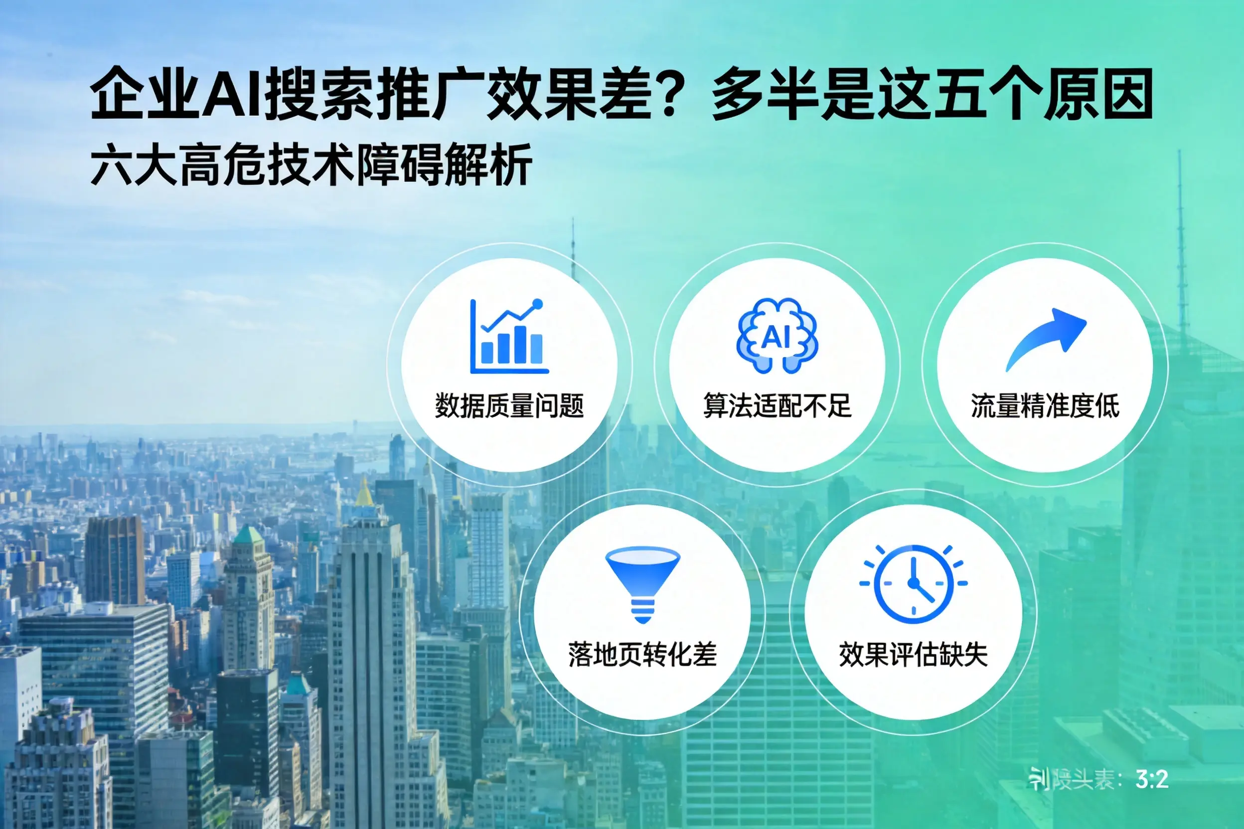 格尔木企业AI搜索推广效果差？多半是这五个原因